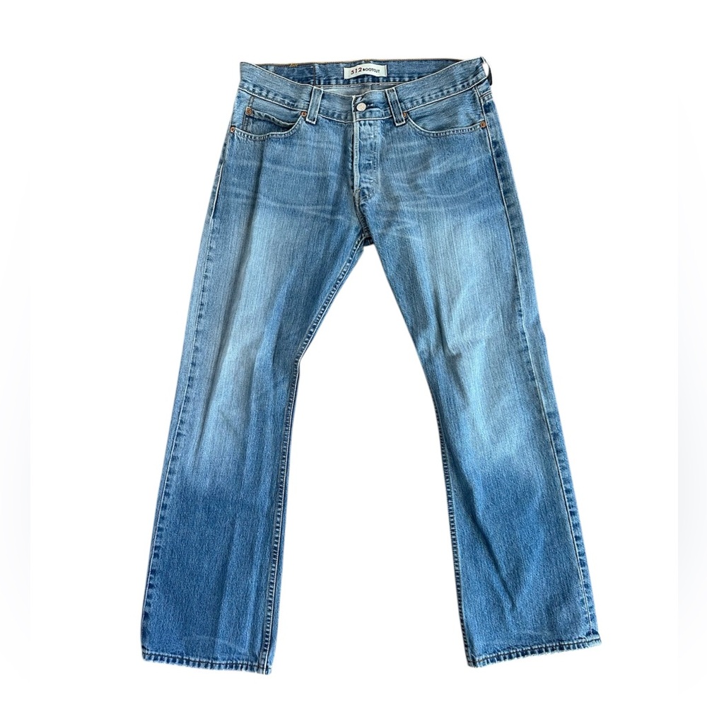 Levi's Blue Bootcut Jeans for Men